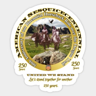 Countries 250th Birthday Sticker